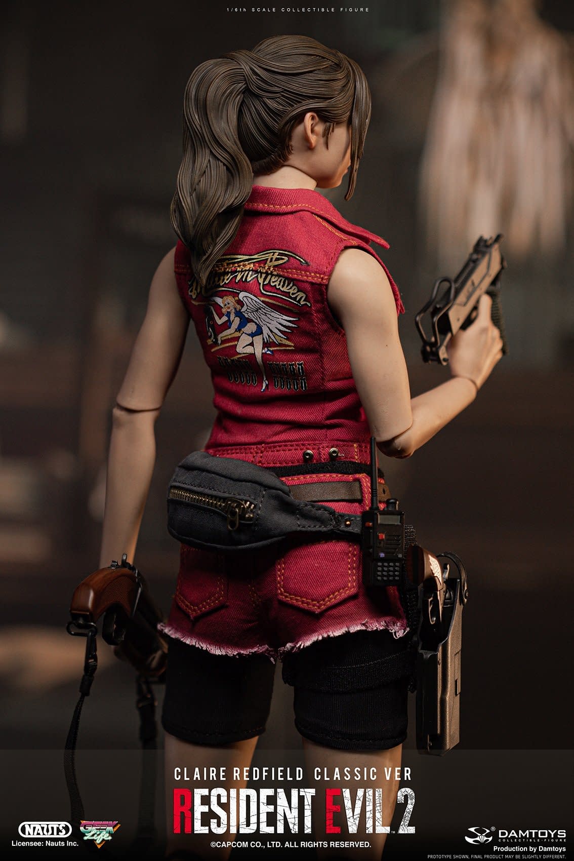 Claire Redfield, Resident Evil 2 (RE2)! Action Figure! (Decoração