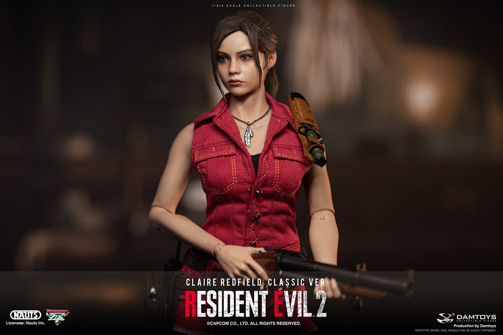 1/6 NAUTS x DAMTOYS - Resident Evil 2 Remake Claire Redfield