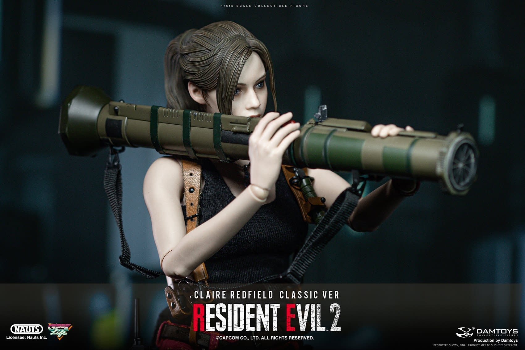 1/6 NAUTS x DAMTOYS - Resident Evil 2 Remake Claire Redfield