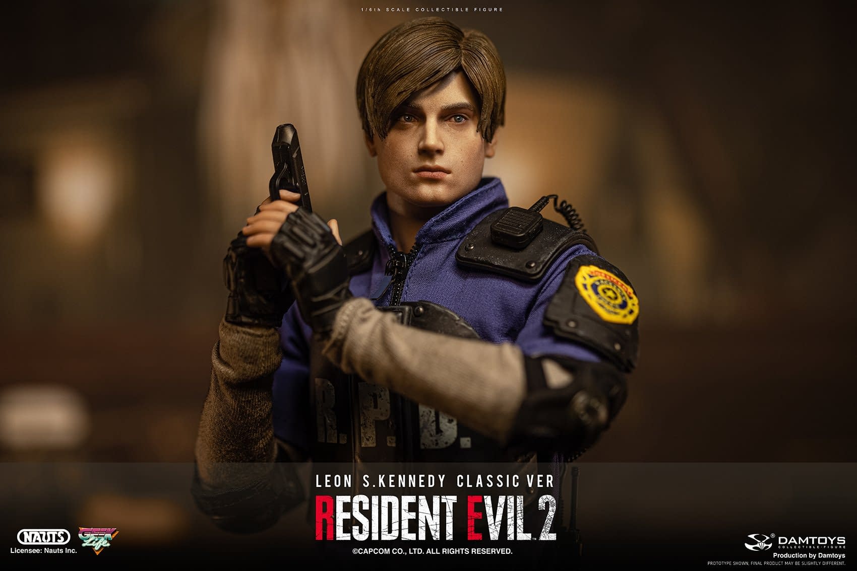 Resident Evil 2 Remake - Leon and Claire Figures by DAMTOYS - The Toyark -  News
