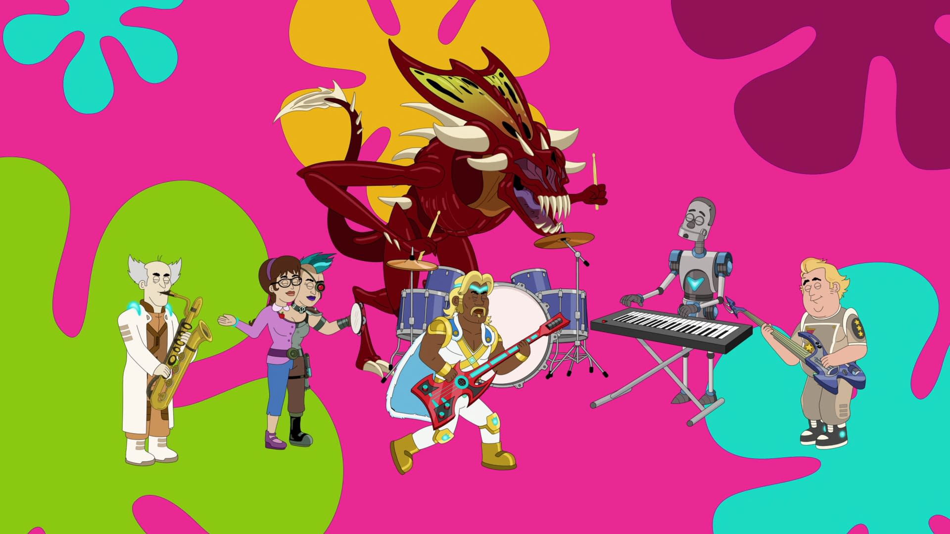 Farzar: Netflix Previews Paradise PD Creators' Animated Sci-Fi Comedy