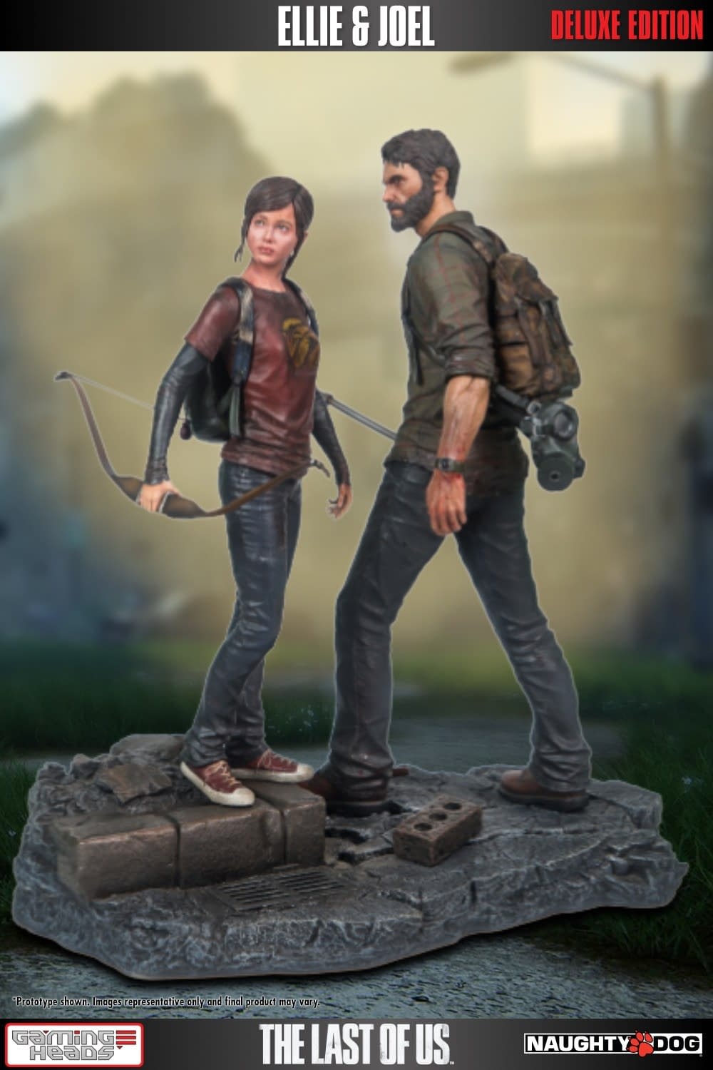 Ellie - The Last of Us - Gaming Heads Statue