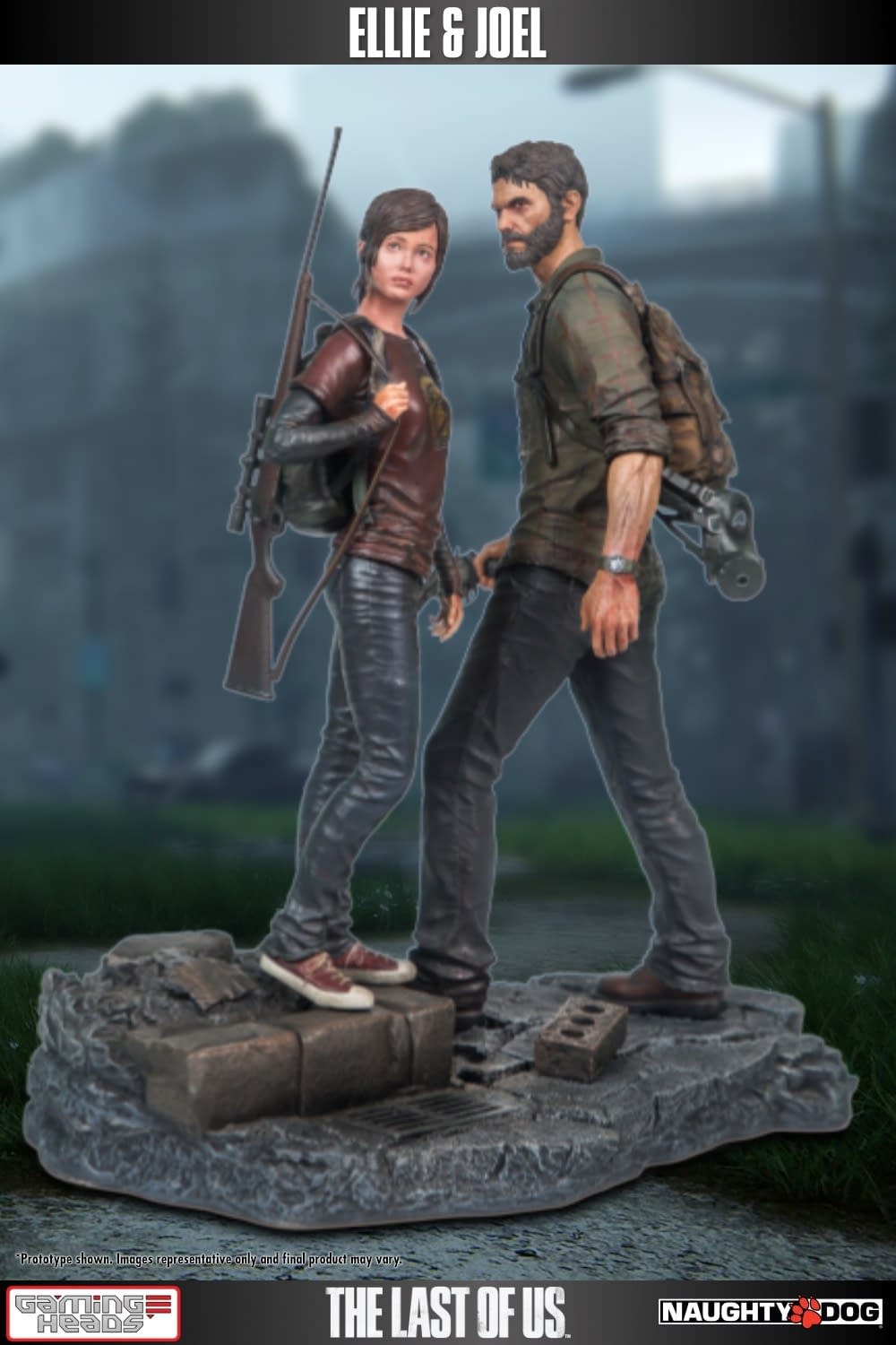 Gaming Heads abre pré-venda de estátua de Joel e Ellie de The Last of Us -  PSX Brasil