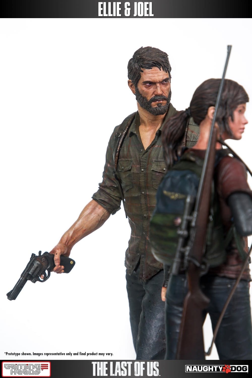 Ellie and Joel Are Back with Gaming Heads New The Last of Us Statue 
