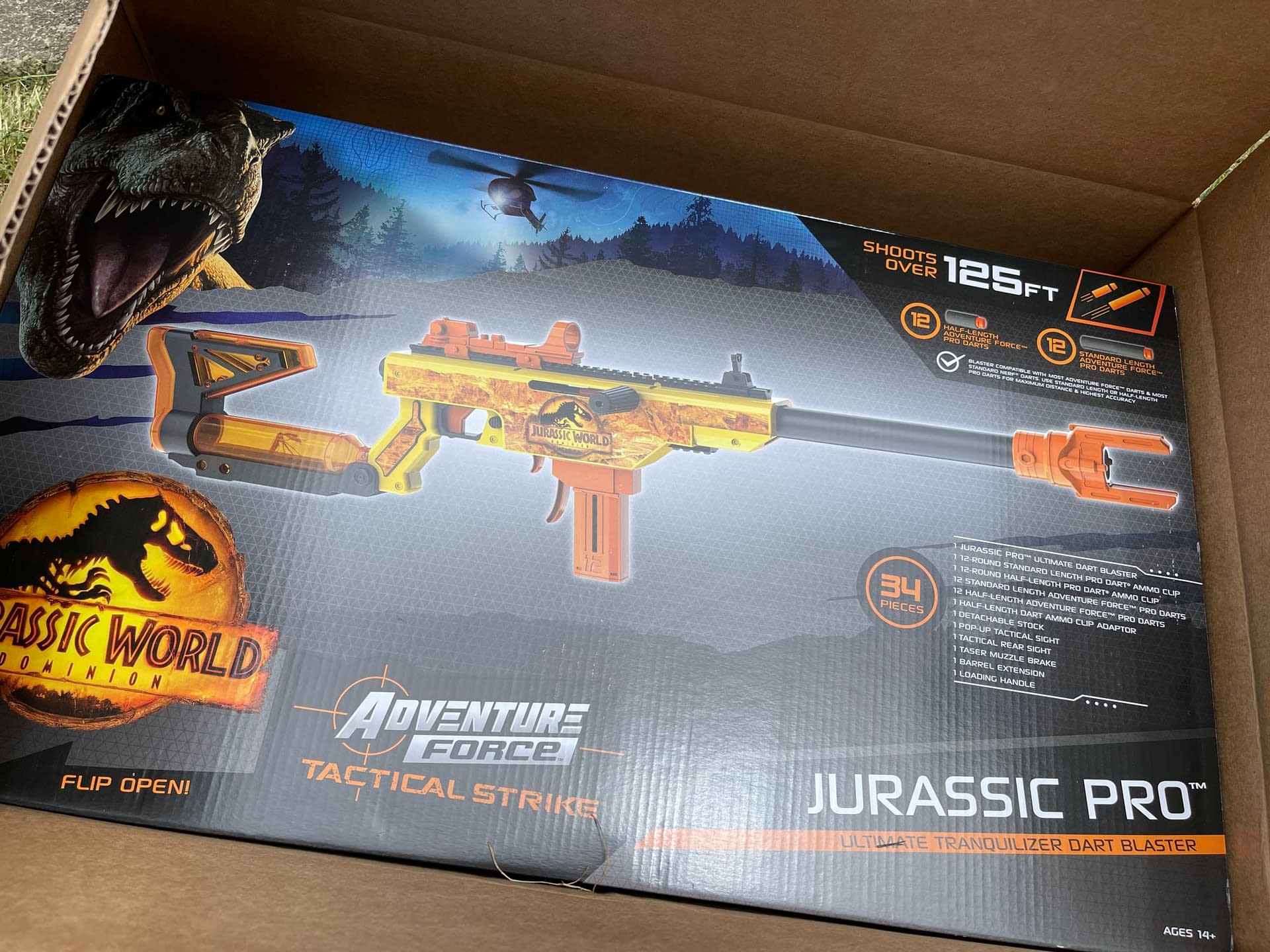 Jurassic World Blue Blaster - Compatible with Dino NERF Gun