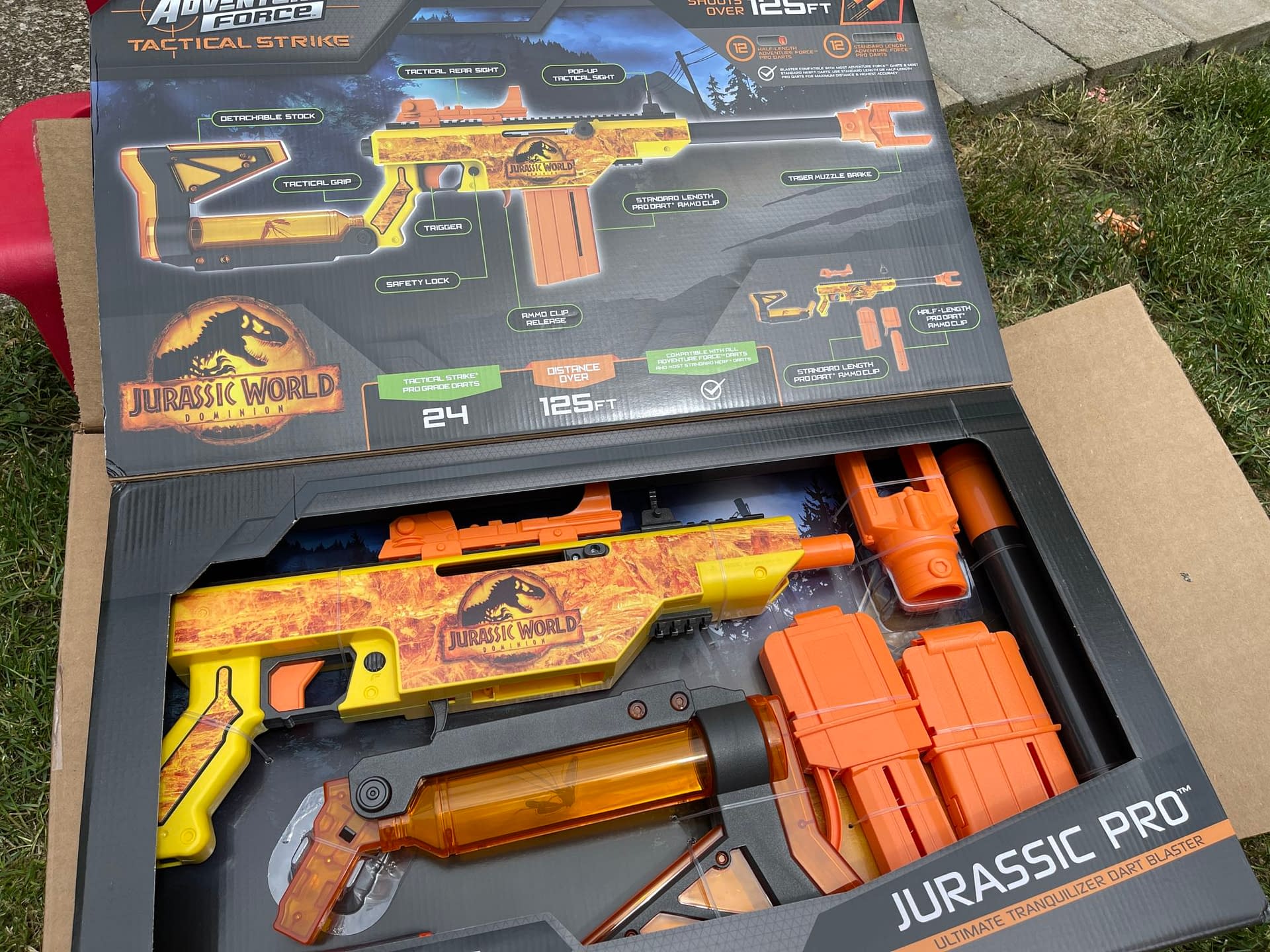 Jurassic World Dominion Adventure Force Tactical Toy Dart Gun | My XXX ...