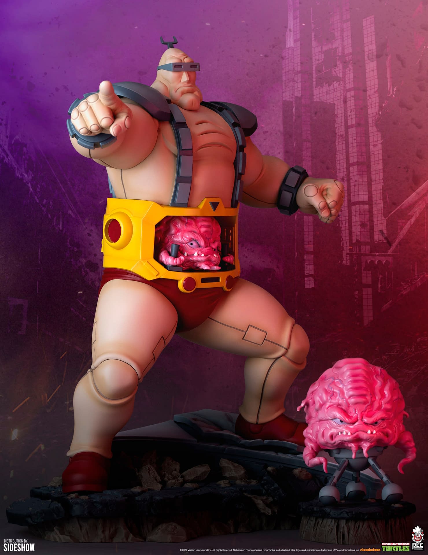 Krang Returns as Sideshow and PCS Debut Their Newest TMNT Statue
