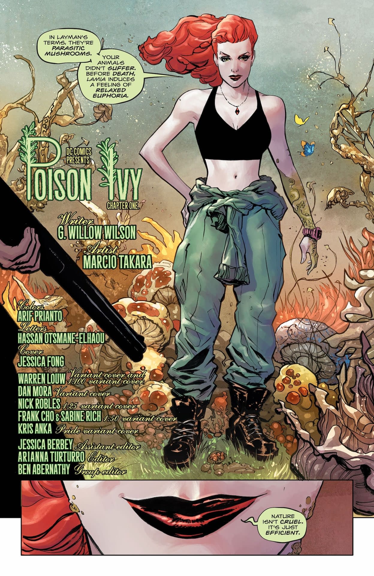 Poison Ivy Poison Ivy Dc Comics Poison Ivy Comic Pois 