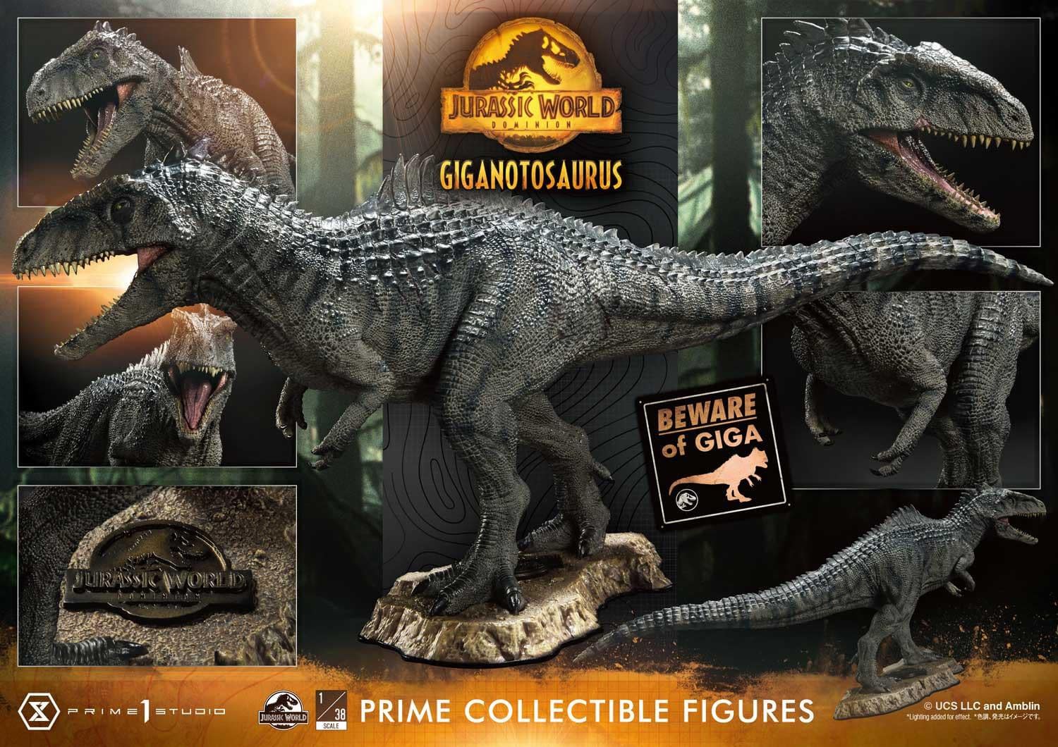 Jurassic World: Dominion Giganotosaurus Has Arrived at Prime 1 Studio