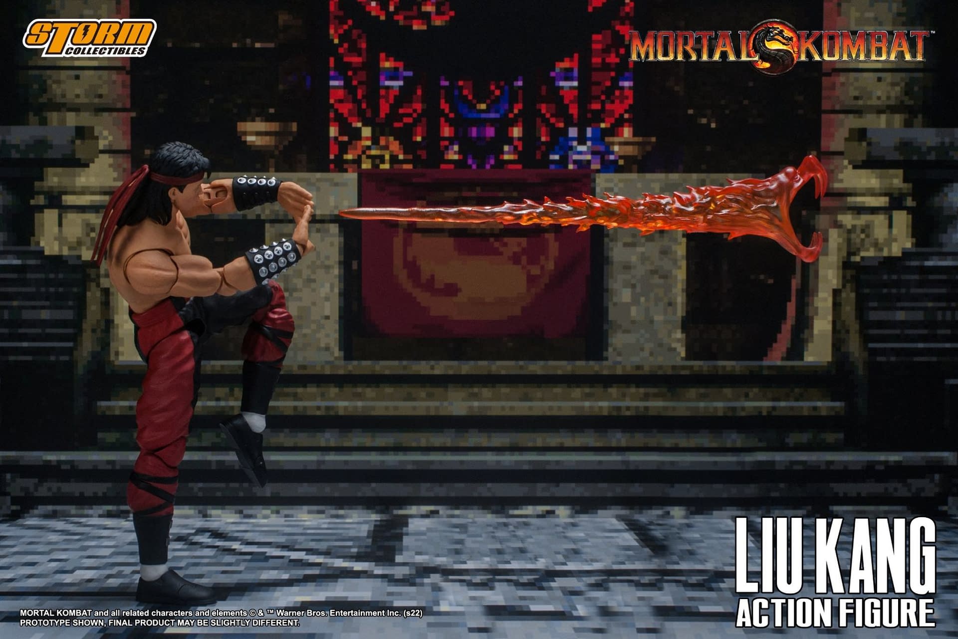 Liu Kang's Mortal Kombat Fatality Dragon Comes to Storm Collectibles