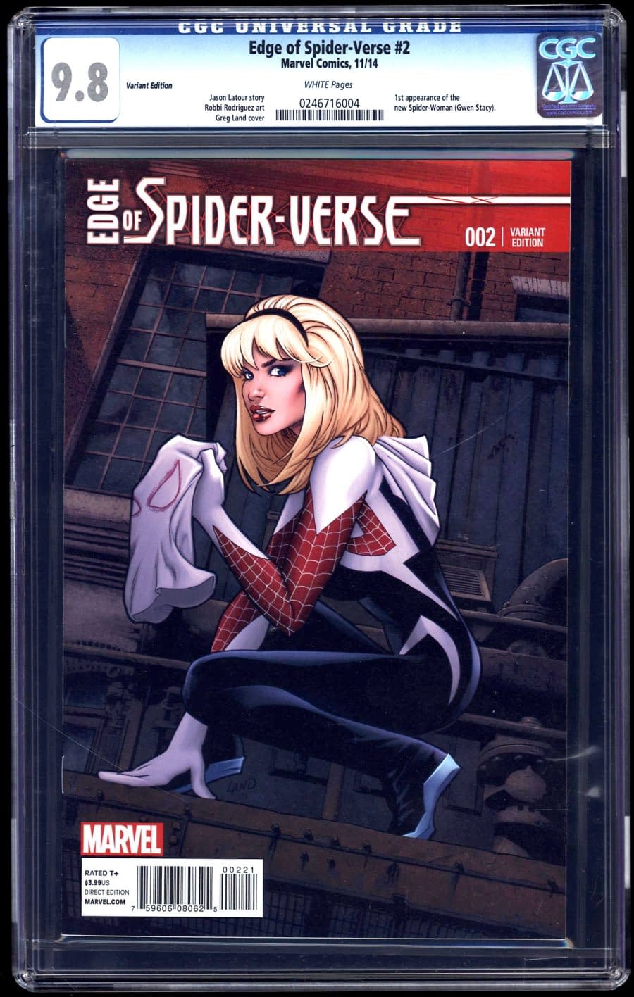 Spider-Gwen Hits The $5000 Club At ComicConnect