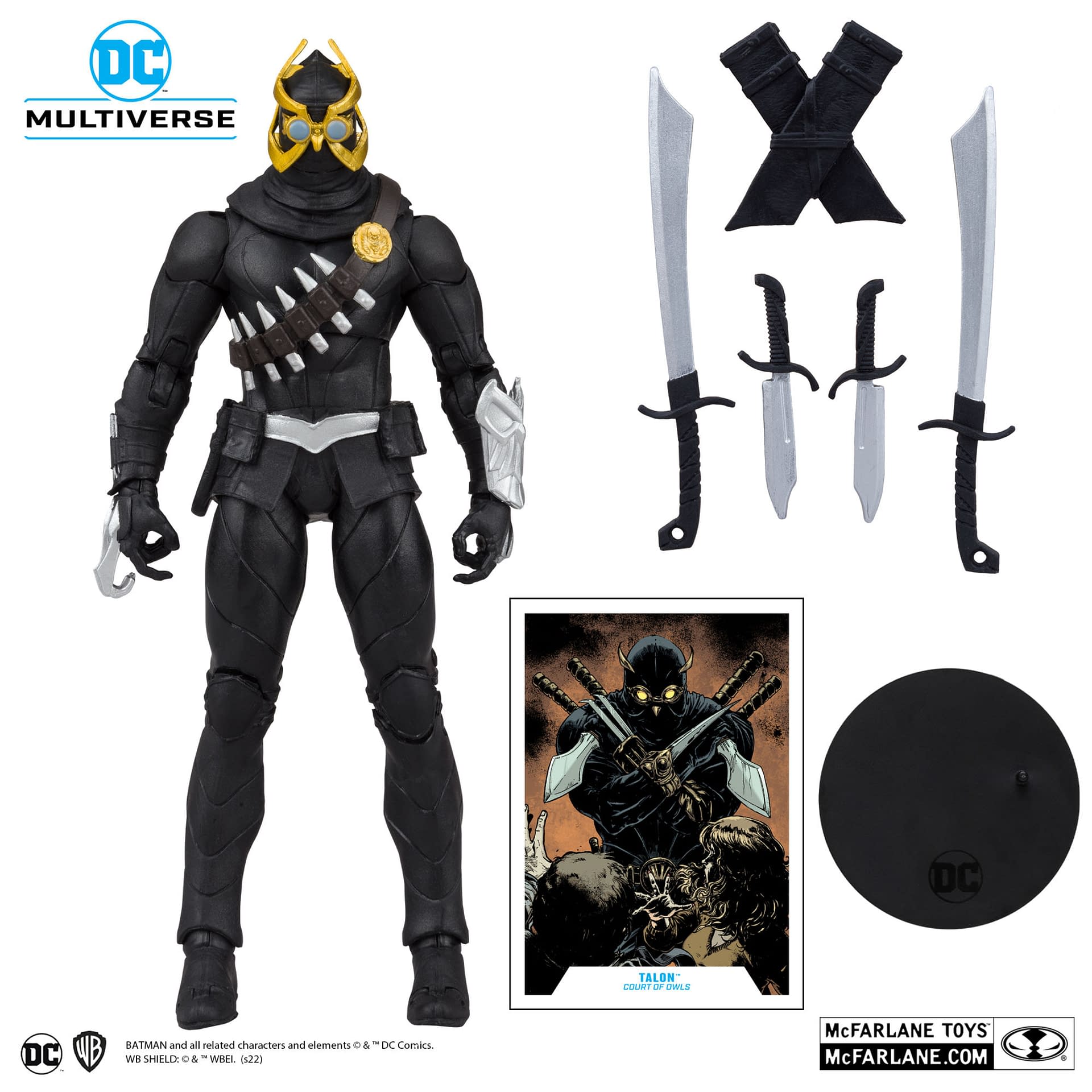 The Court of Owls Comes to McFarlane with New DC Comics Talon Figure