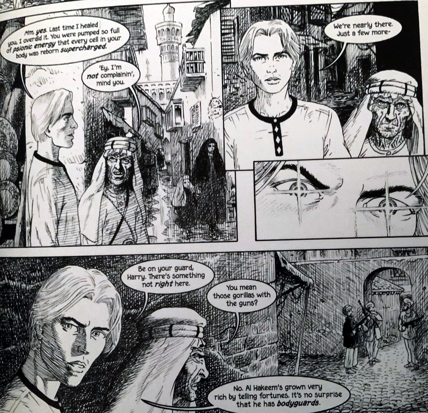The Legend of Luther Arkwright - The Comics Journal