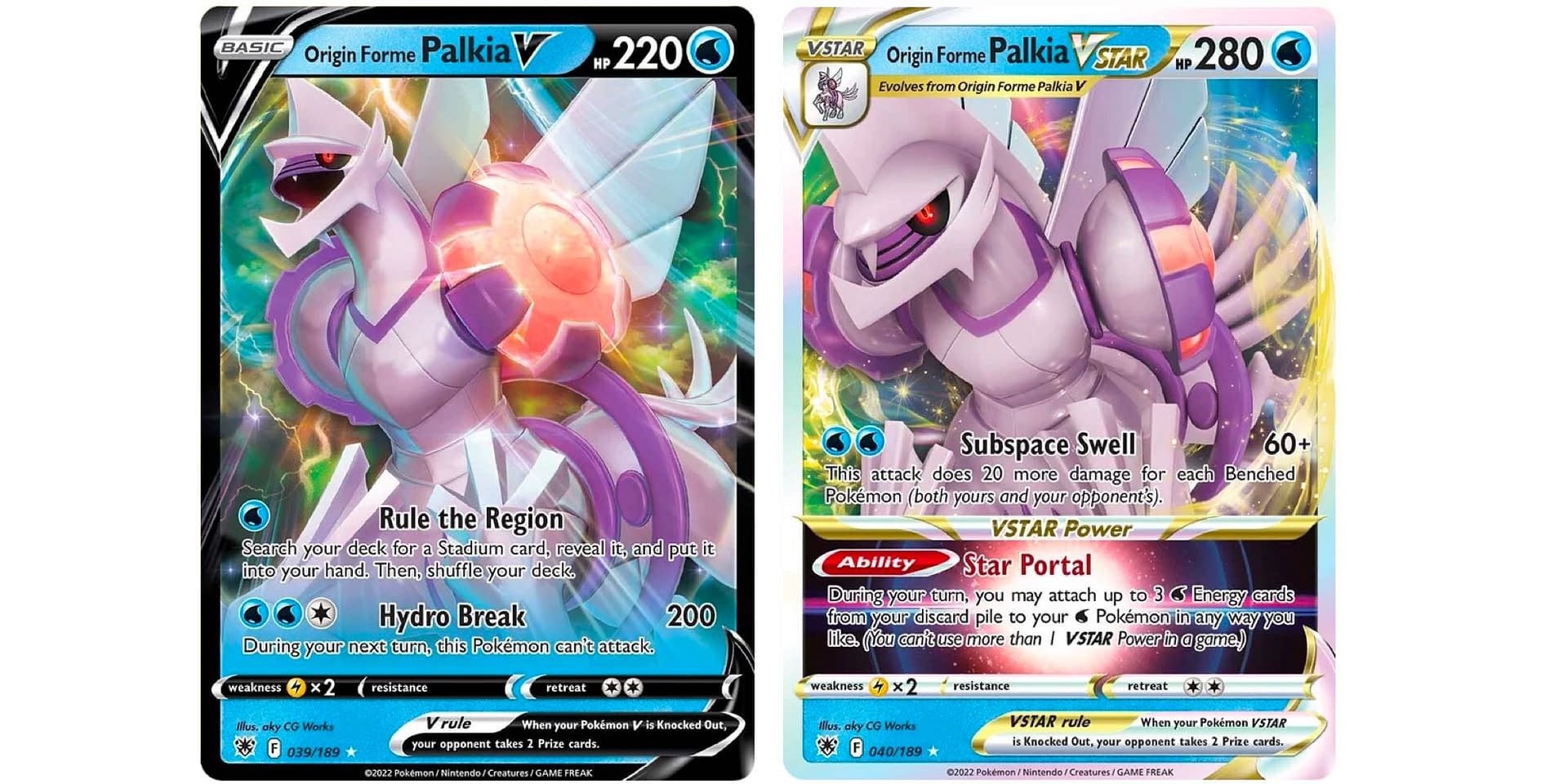 The Cards Of Pokémon TCG: Astral Radiance Part 8: Origin Palkia VSTAR