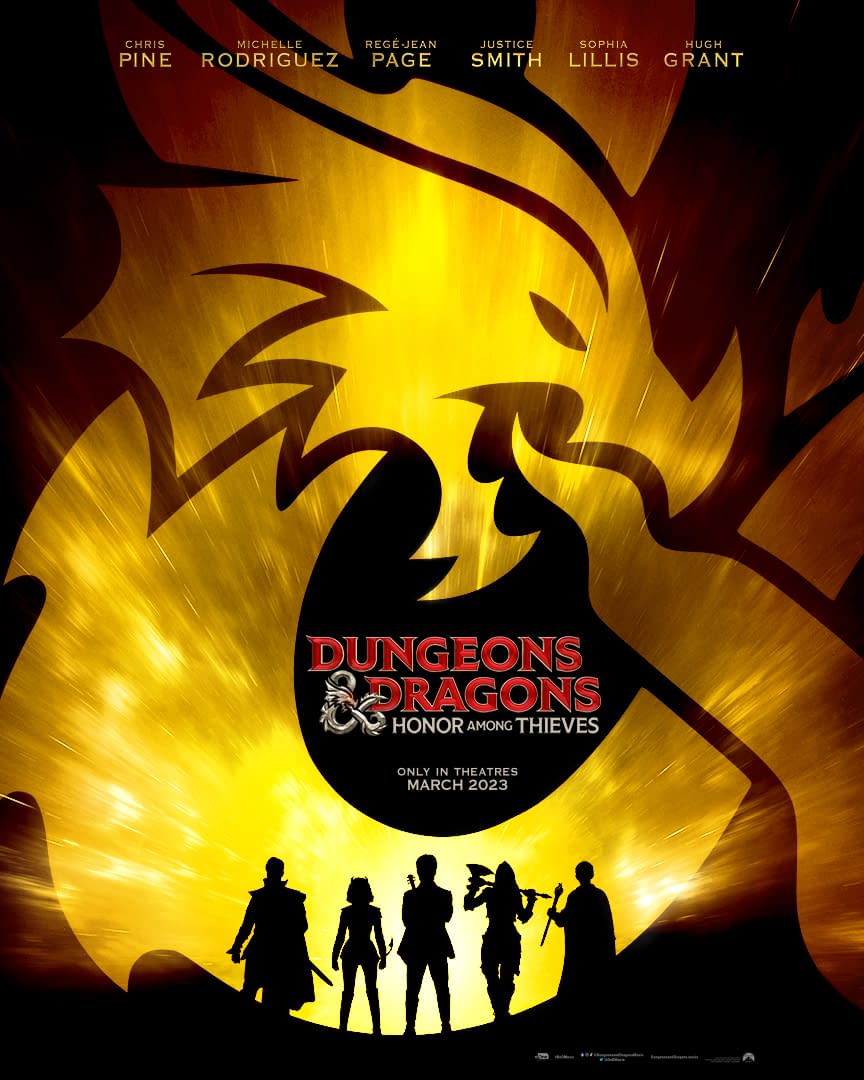 Dungeons & Dragons Honor Among Thieves Poster, Trailer Released