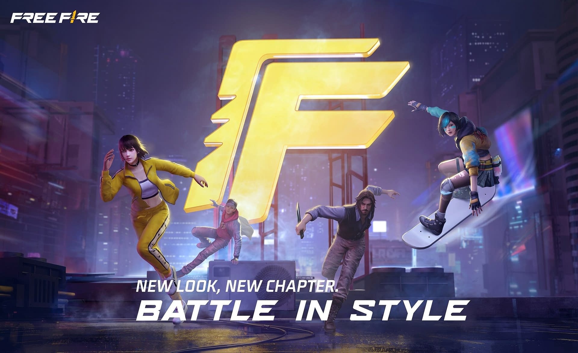 Free Fire Launches New Era With The Second Battle & New Logo