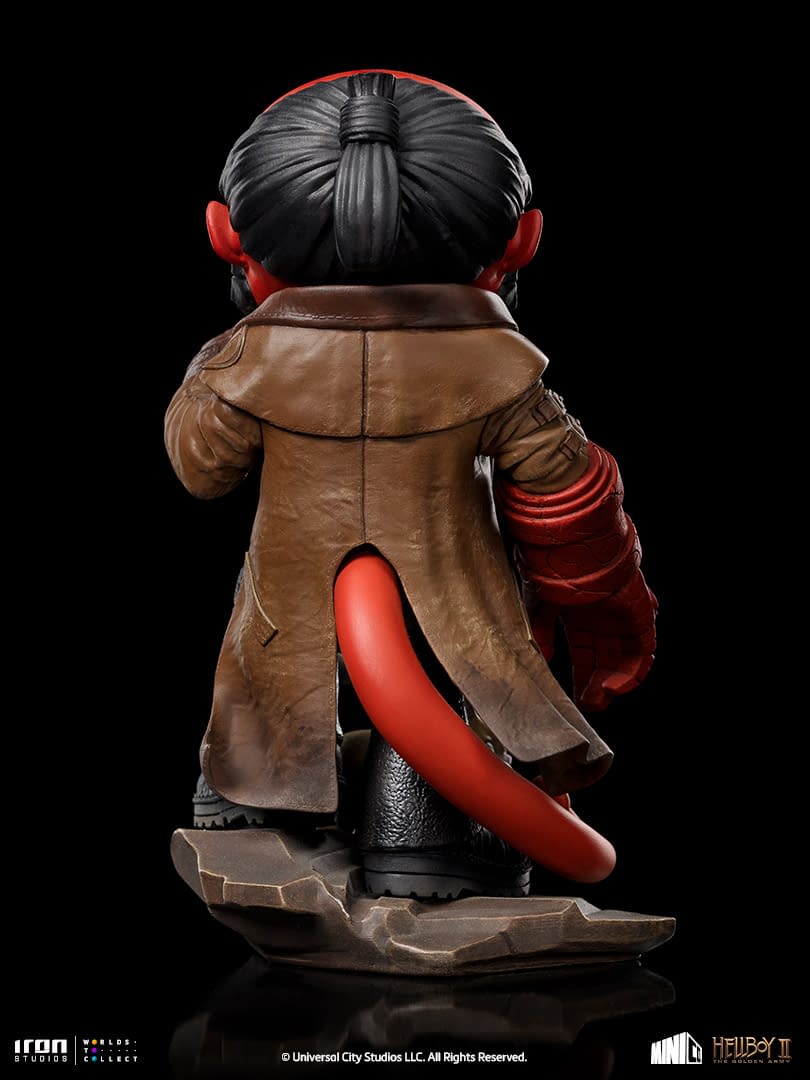 Guillermo del Toro's Hellboy Returns with New Iron Studios MiniCo