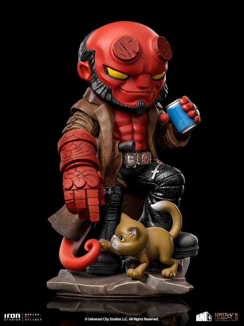 Guillermo del Toro's Hellboy Returns with New Iron Studios MiniCo