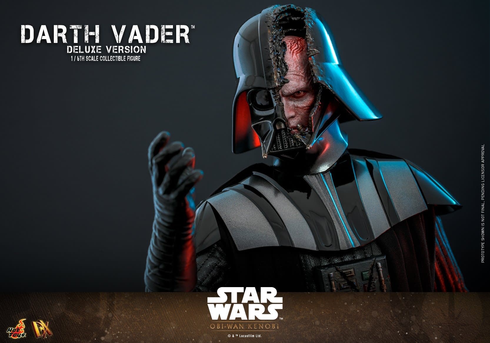 Hot Toys Debuts Powerful Darth Vader Figure from Obi-Wan Kenobi 