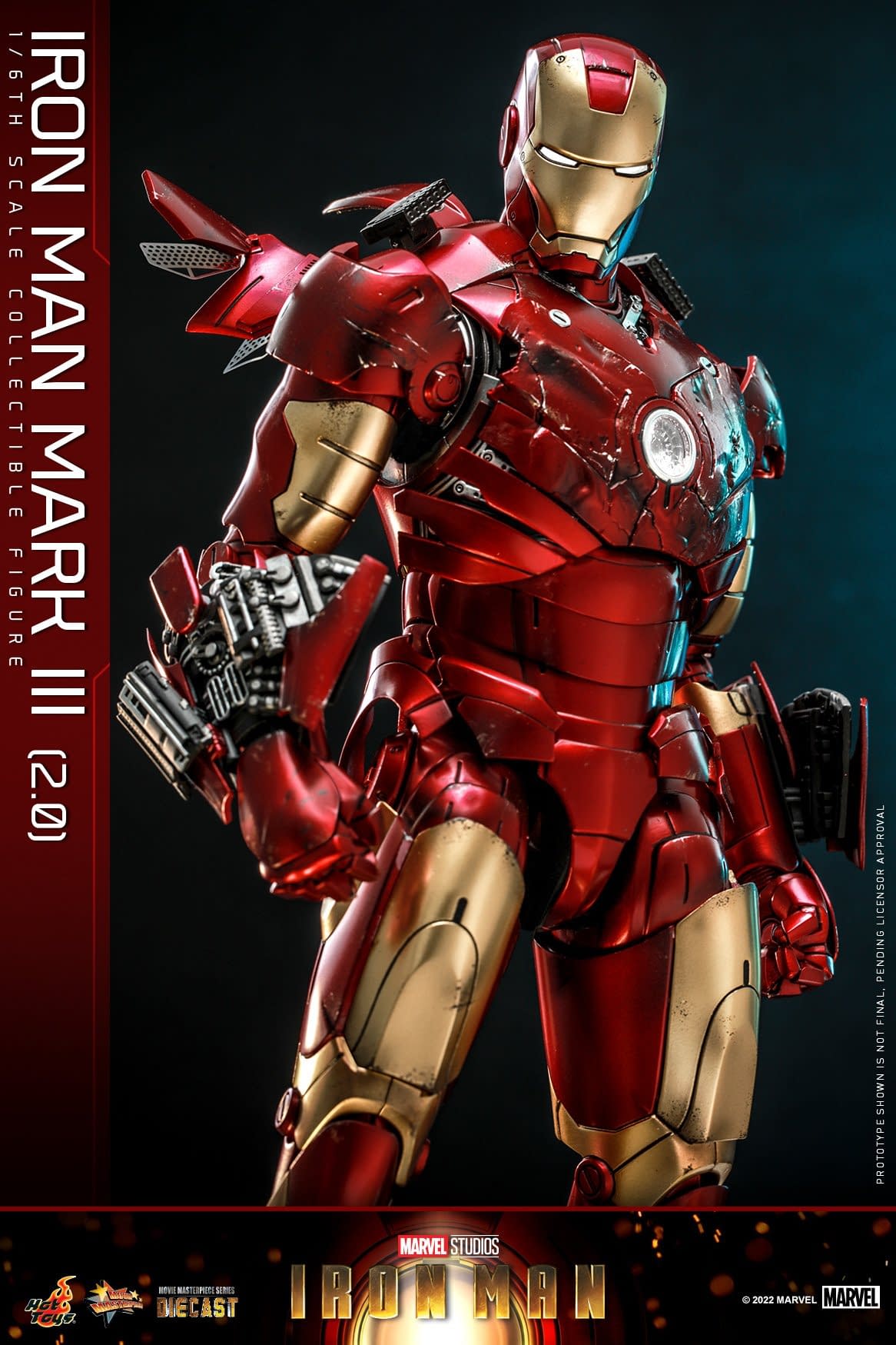 Iron Man Mark III Armor Makes a Superhero Landing at Hot Toys