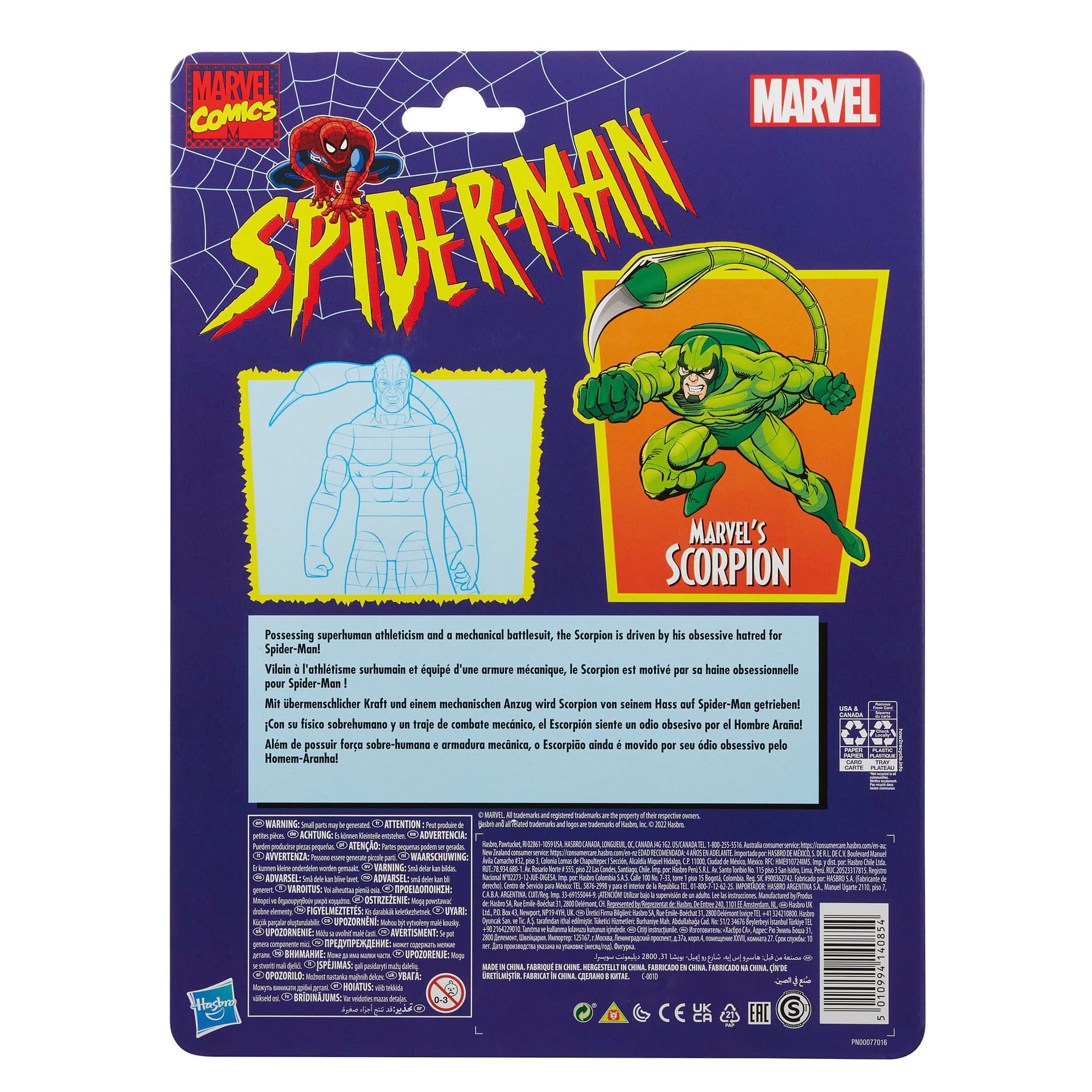 Retro Spider-Man Marvel Legends Scorpion Pre-Orders Arrive Today