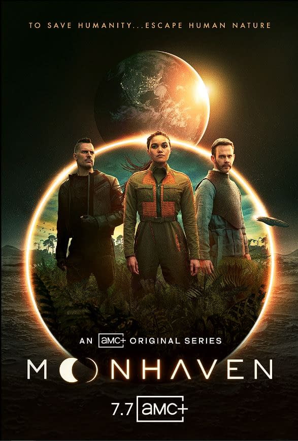 Moonhaven Star Dominic Monaghan Talks AMC+ Dystopian Sci-Fi Drama