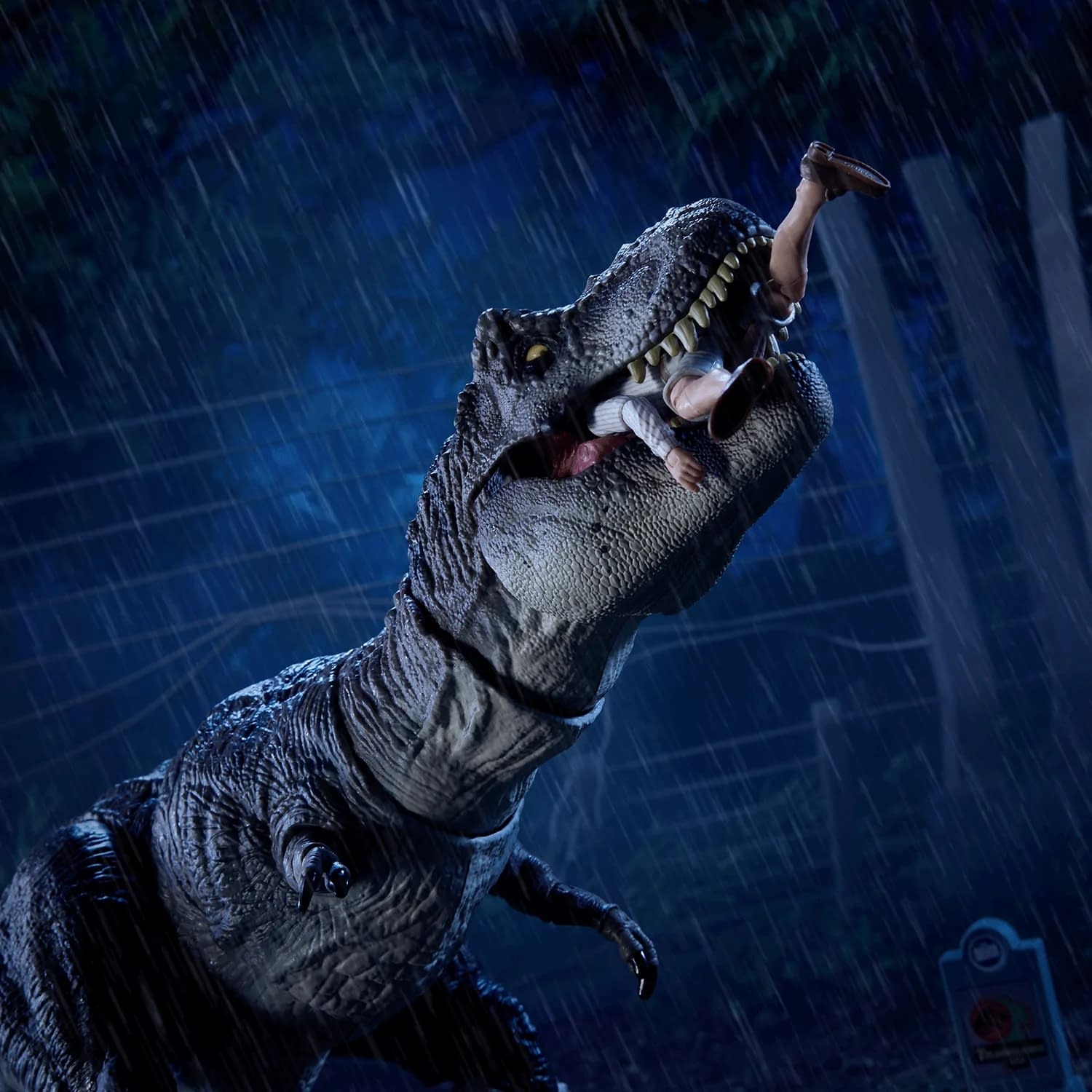 Jurassic Park Outhouse Chaos Exclusive Set Revealed by Mattel 