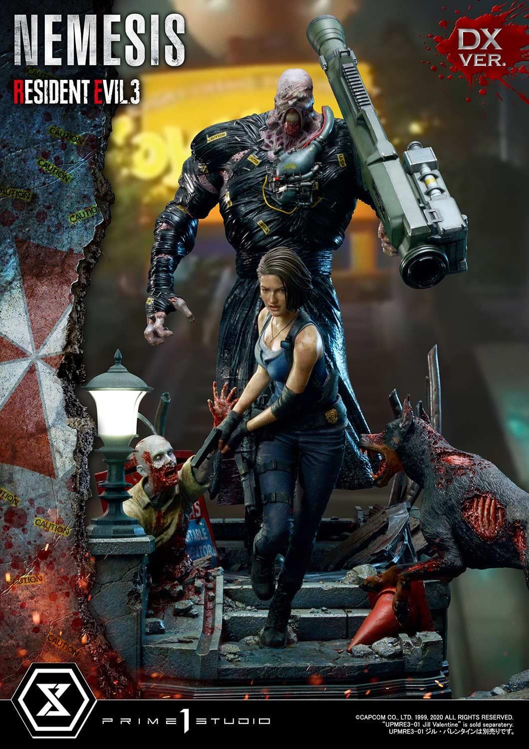 BIOHAZARD RE:3 (Resident Evil 3) Jill Valentine Figure Statue