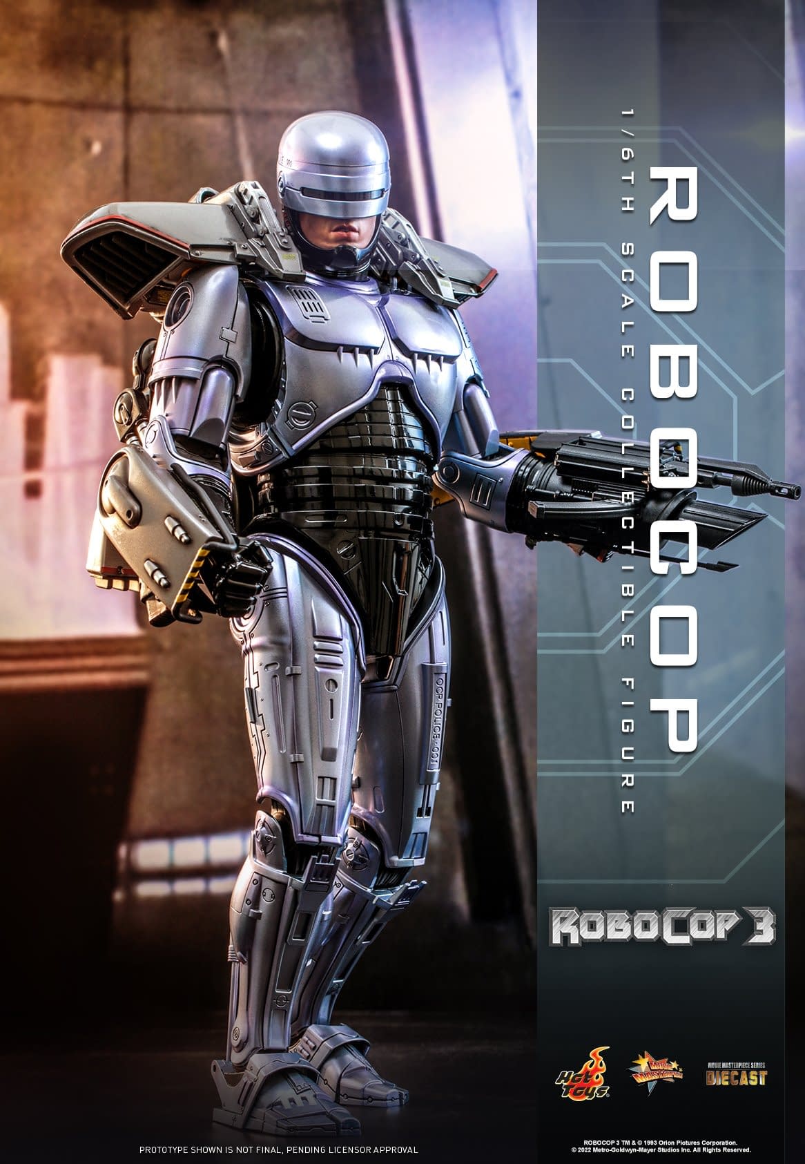 RoboCop Wants Hot Toys Dead or Alive with New 1⁄6 Figure Debut