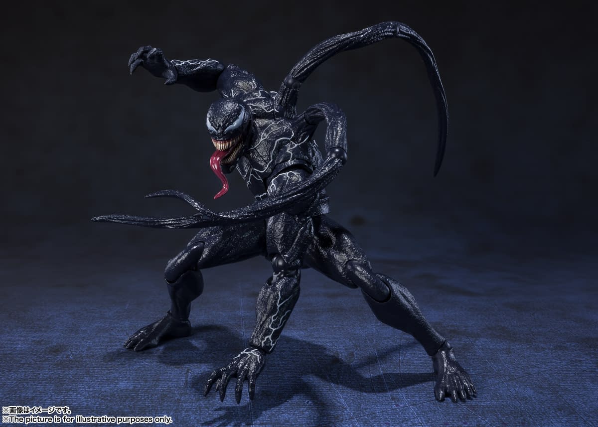 S.H. Figuarts Debuts Deadly Venom: Let There Be Carnage Venom Figure