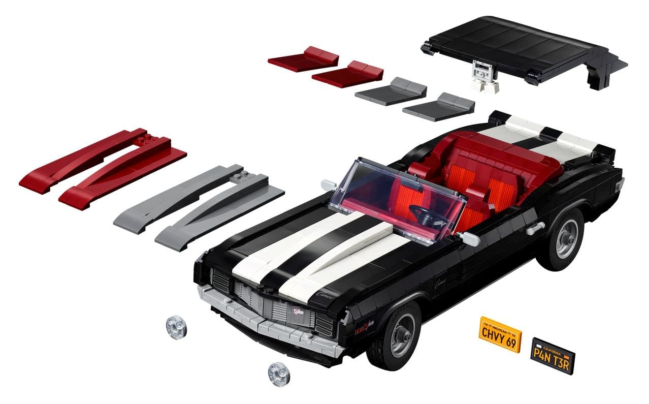 American Craftmanship Come to LEGO with New Chevrolet Camaro Z28 Set