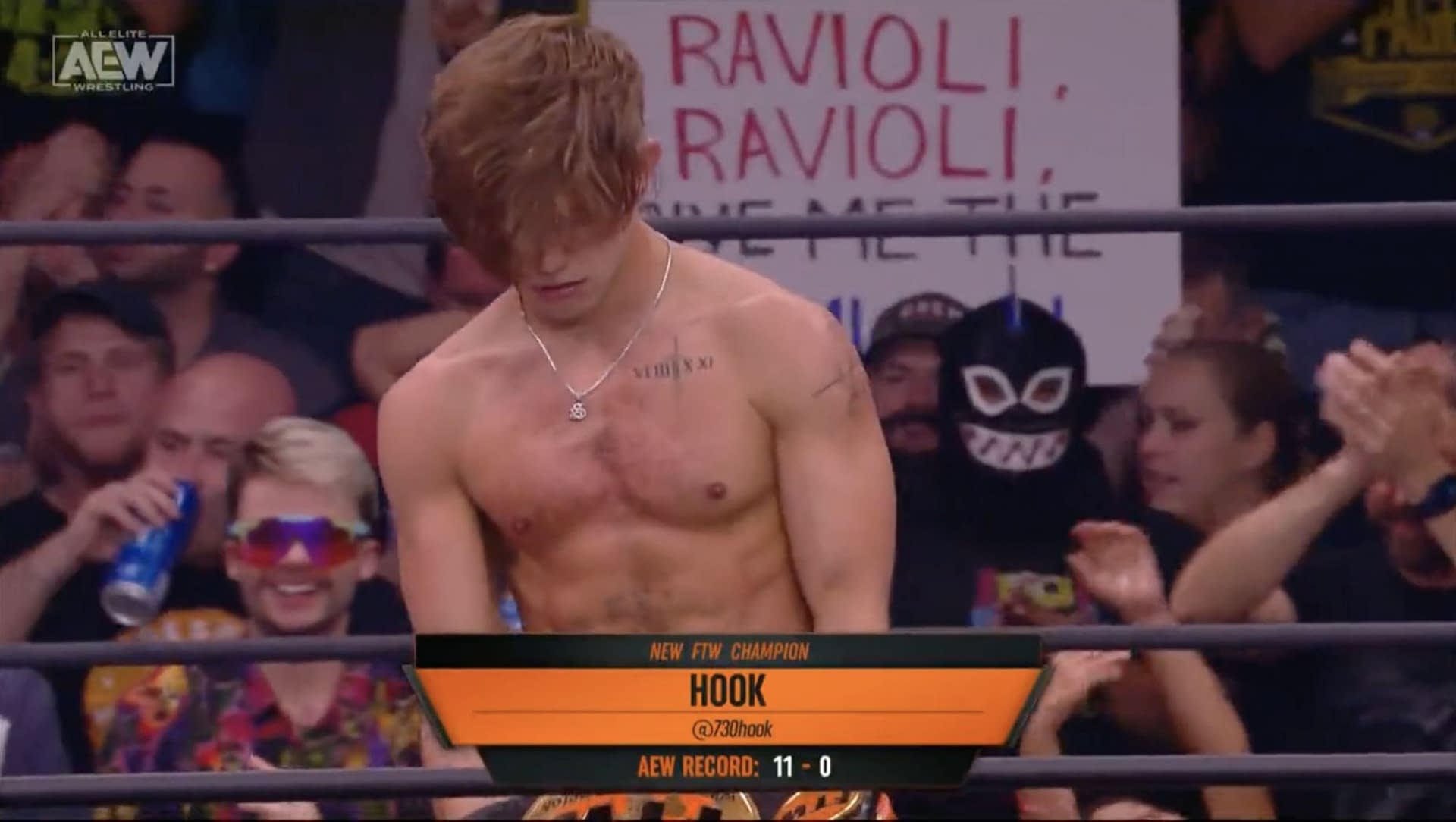 Hook wins FTW title at AEW All In Zero Hour - WON/F4W - WWE news