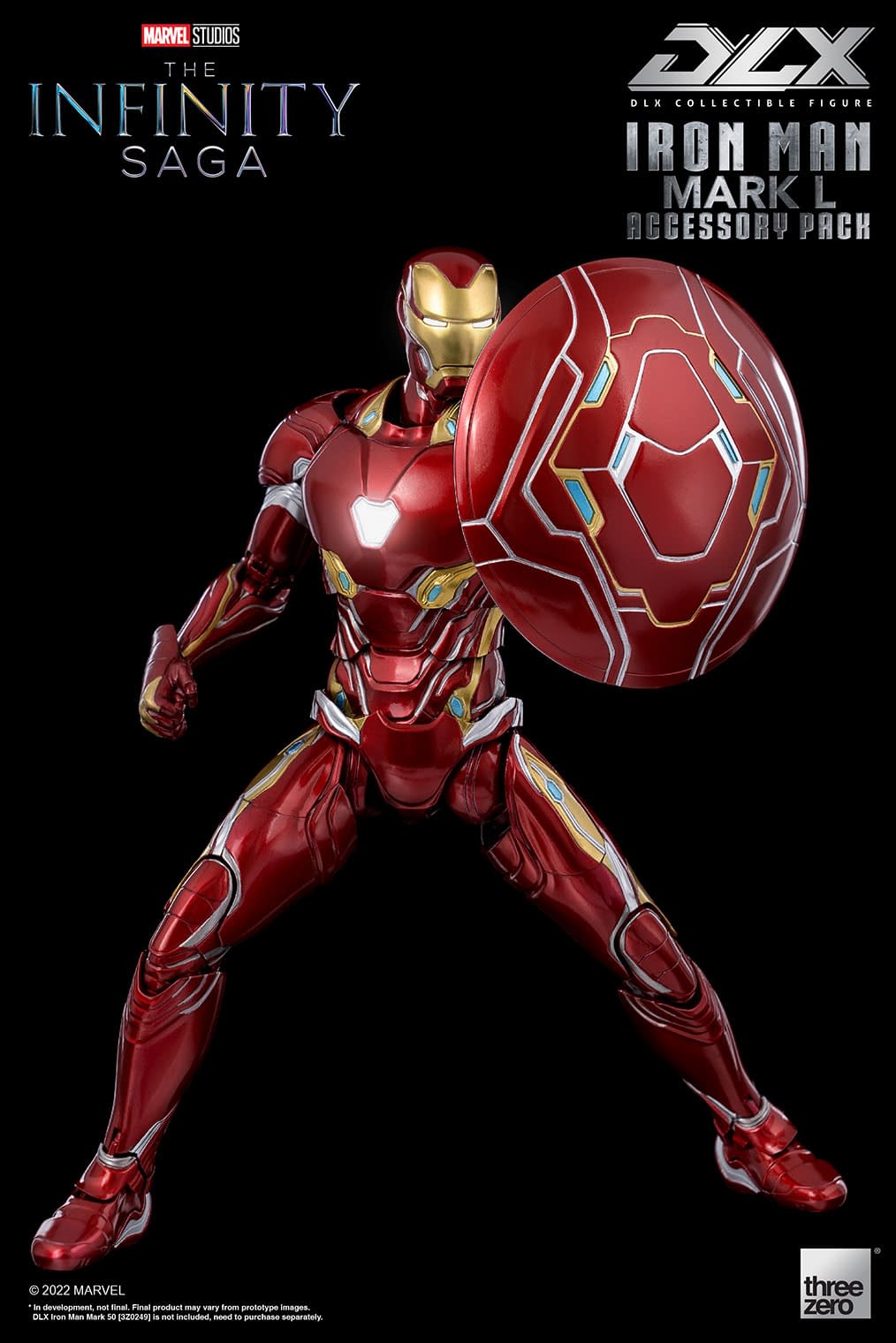 Threezero Debuts DLX Iron Man Mark 50 Accessory Pack