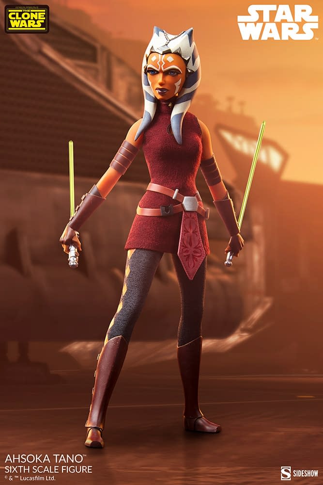 Sideshow Unveils Star Wars: The Clones Wars Ahsoka Tano 1/6 Figure 