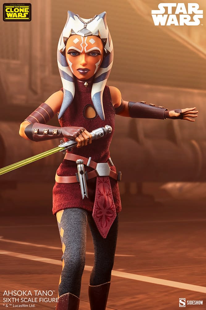 Sideshow Unveils Star Wars: The Clones Wars Ahsoka Tano 1/6 Figure 
