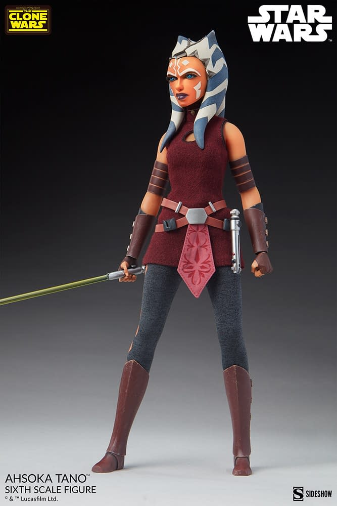 Sideshow Unveils Star Wars: The Clones Wars Ahsoka Tano 1/6 Figure 