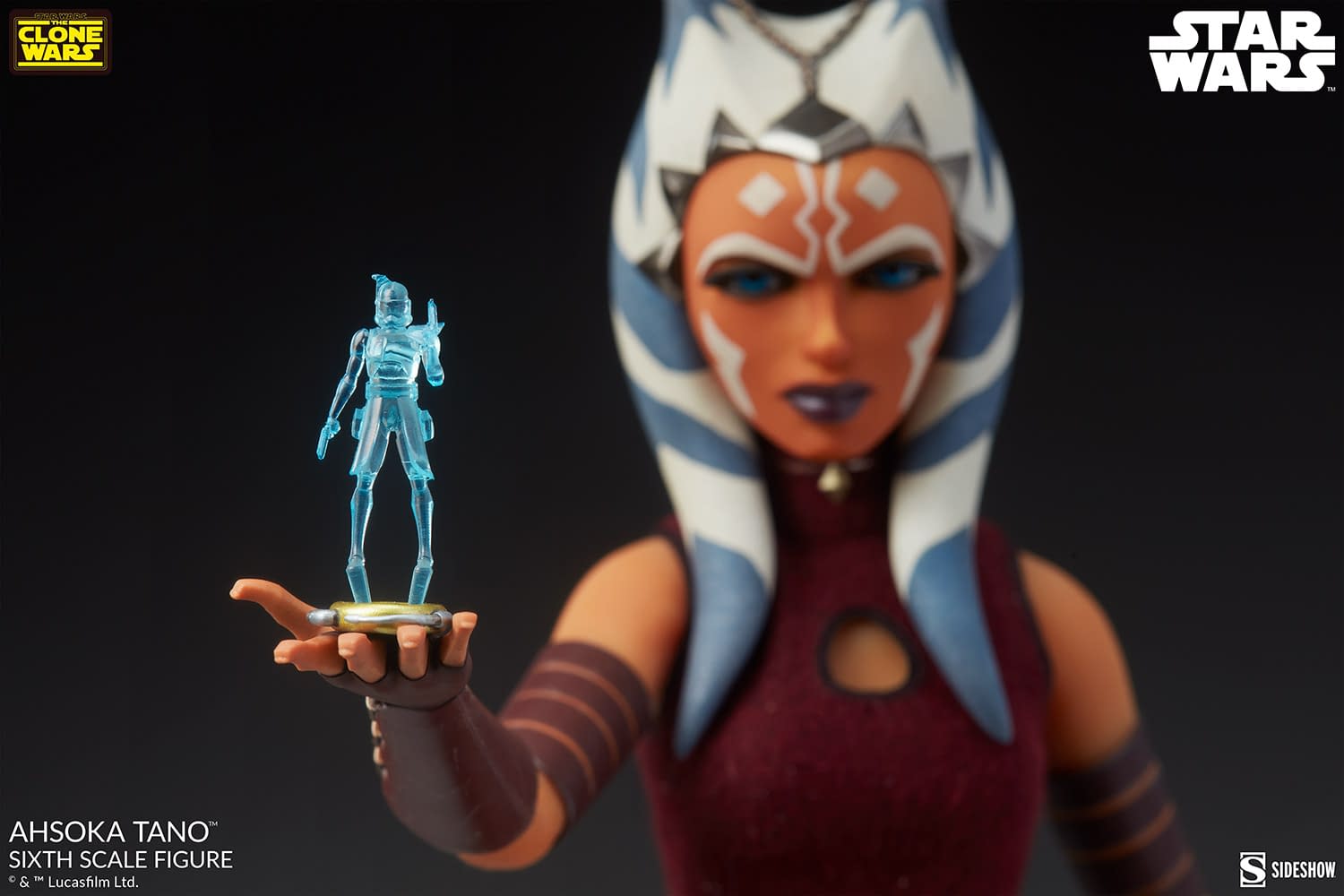 Sideshow Unveils Star Wars: The Clones Wars Ahsoka Tano 1/6 Figure 