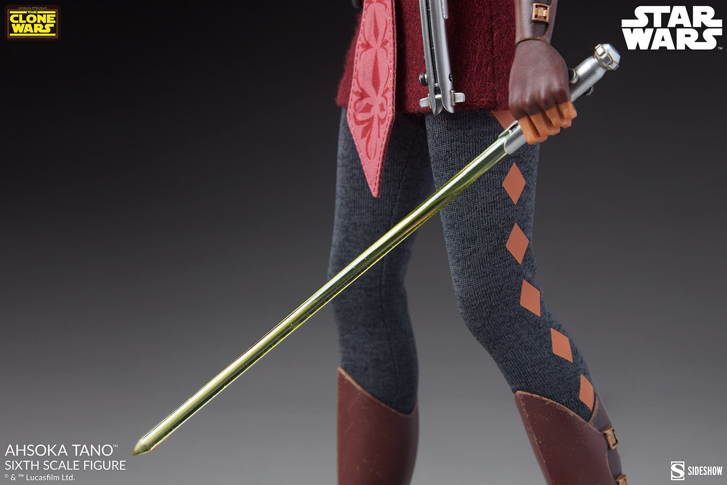 Sideshow Unveils Star Wars: The Clones Wars Ahsoka Tano 1/6 Figure 