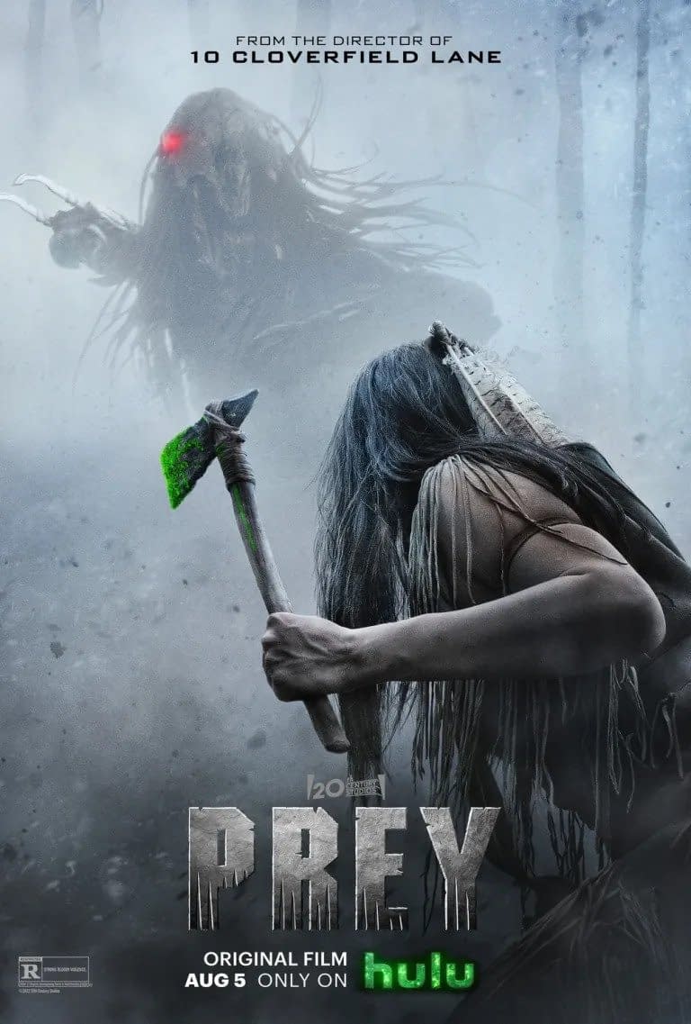 Prey New Poster Drops Ahead Of Next Week's Hulu Release
