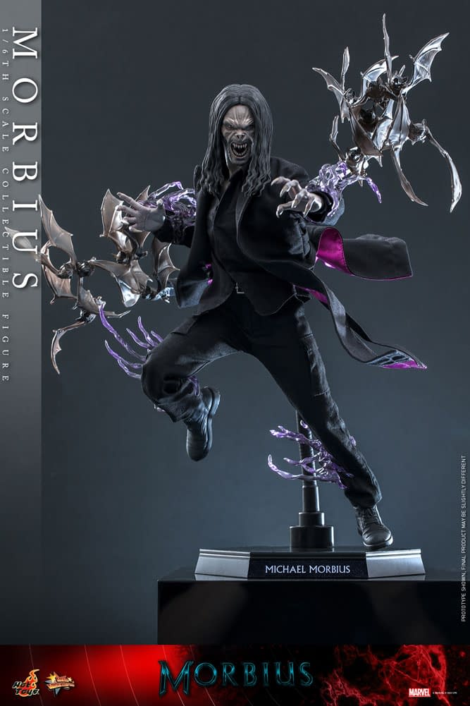 It's Morbin Time as Hot Toys Unveils 1/6 Scale Morbius Figure