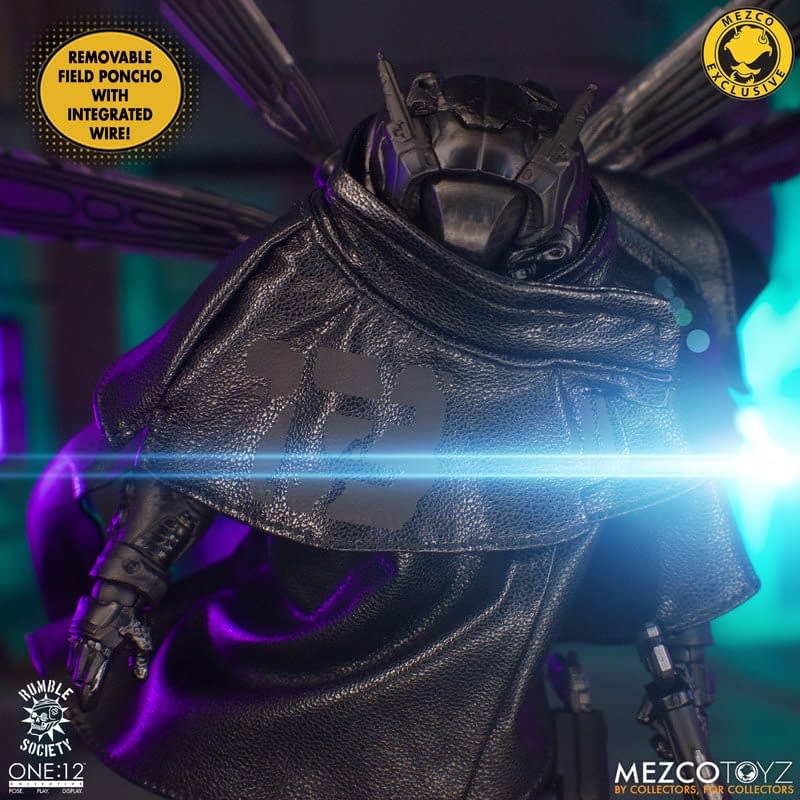Rumble Society Krig-13: Eradicator Hornet Edition Arrives from Mezco 