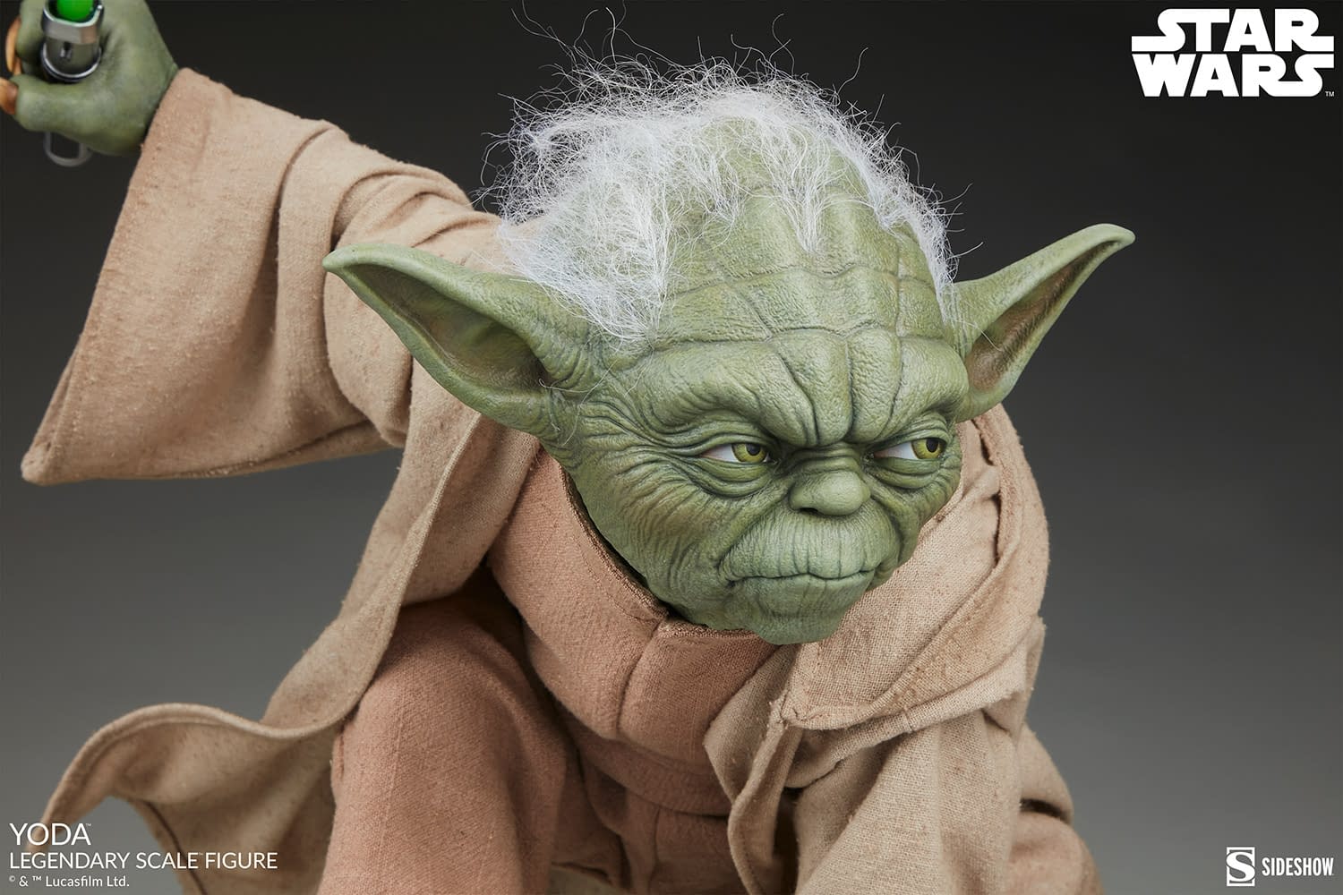Yoda Enters The Clone Wars with Sideshow's New Legendary Statue 