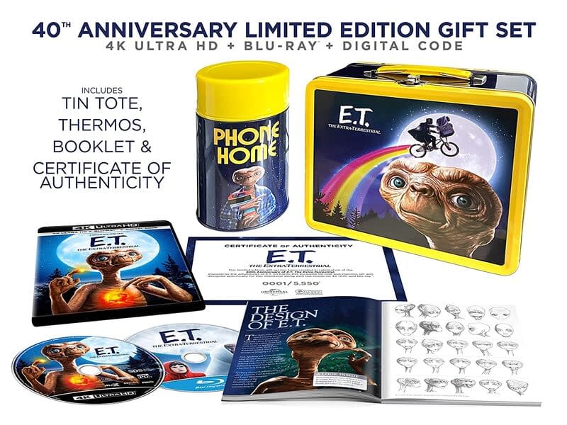 E.T. Gets A Special Edition 4K Gift Set Release For November