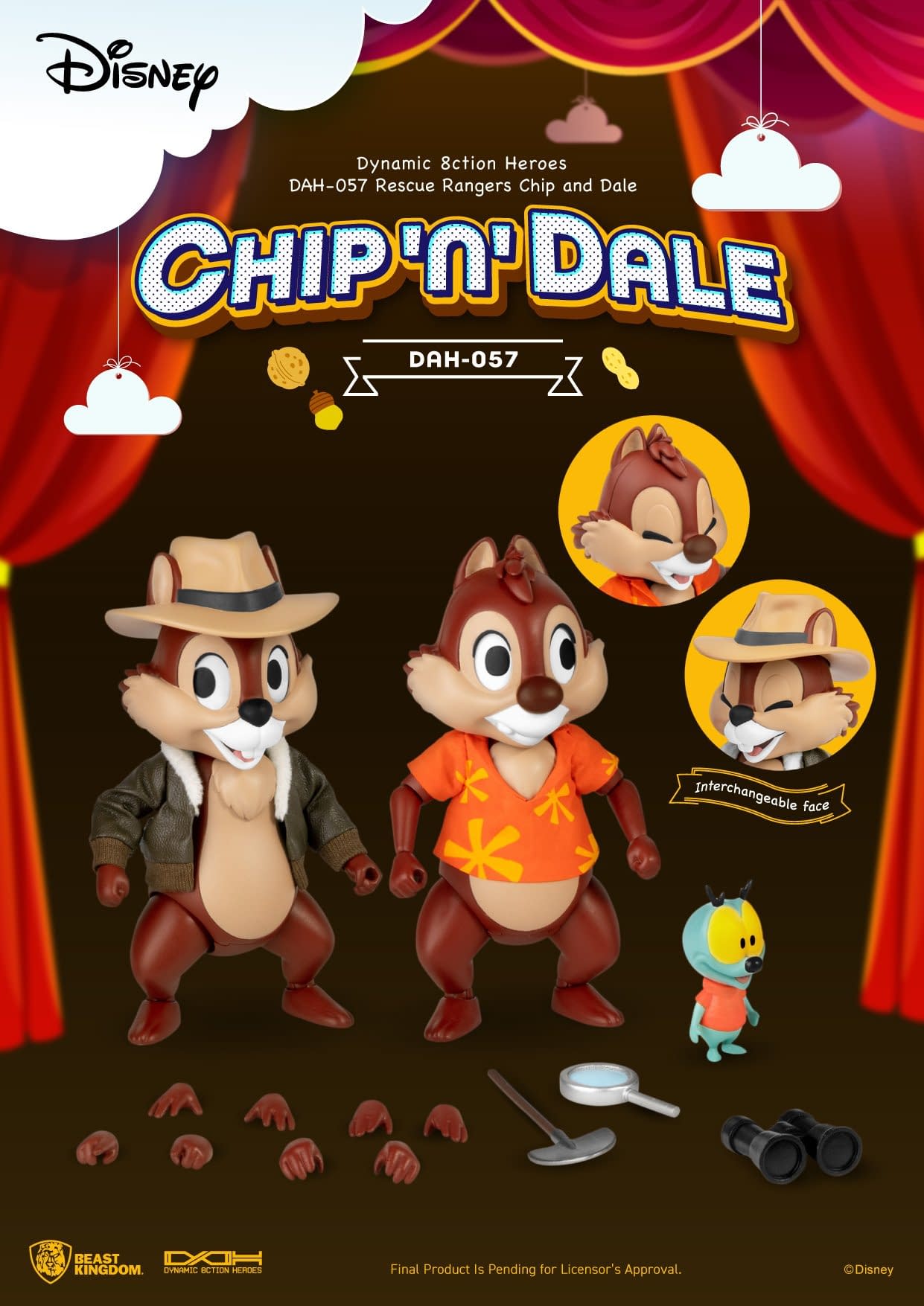 Chip and Dale Rescue Rangers Are Back with Beast Kingdom's DAH