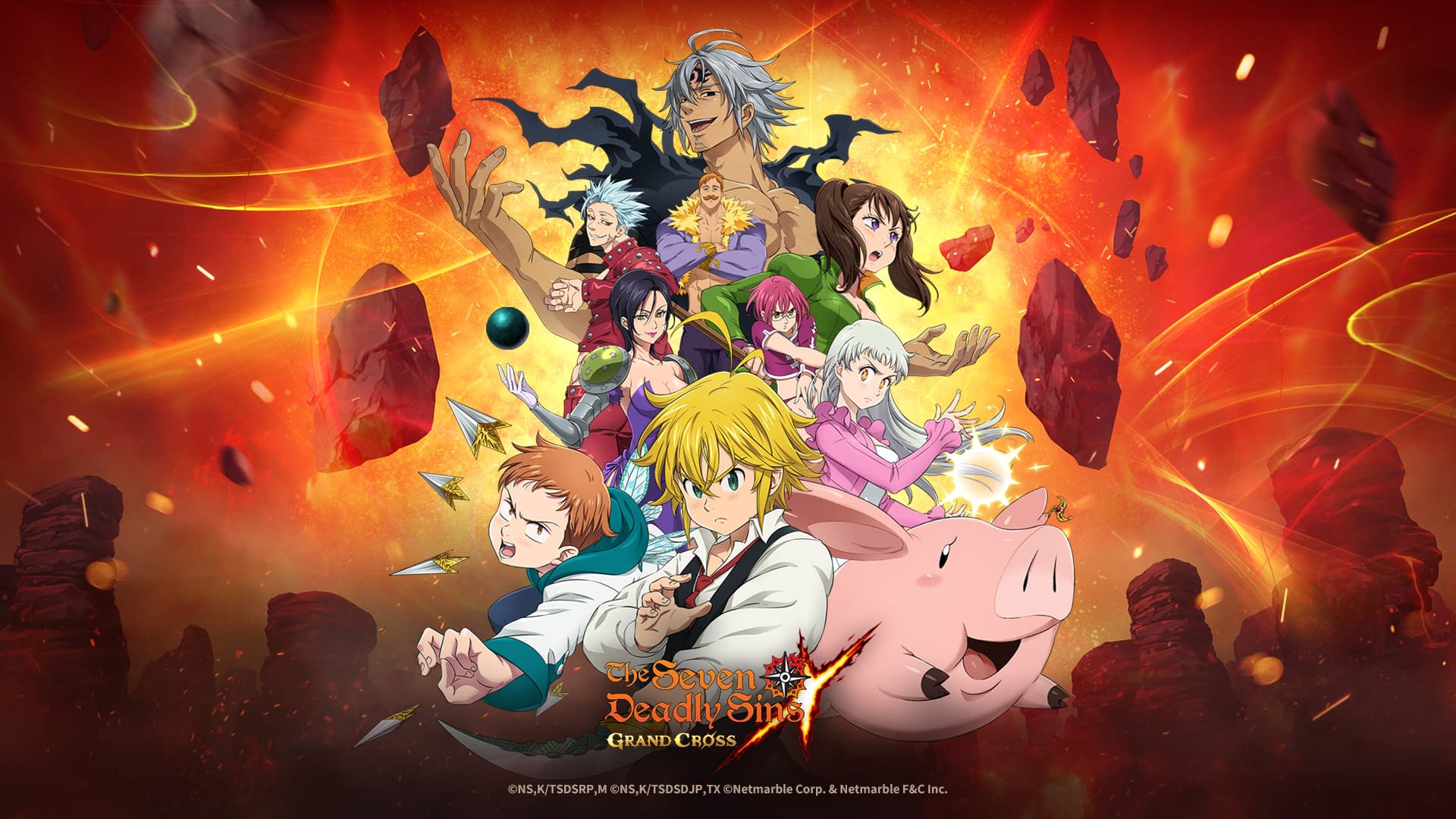 The Seven Deadly Sins: Grand Cross - We're pleased to announce the