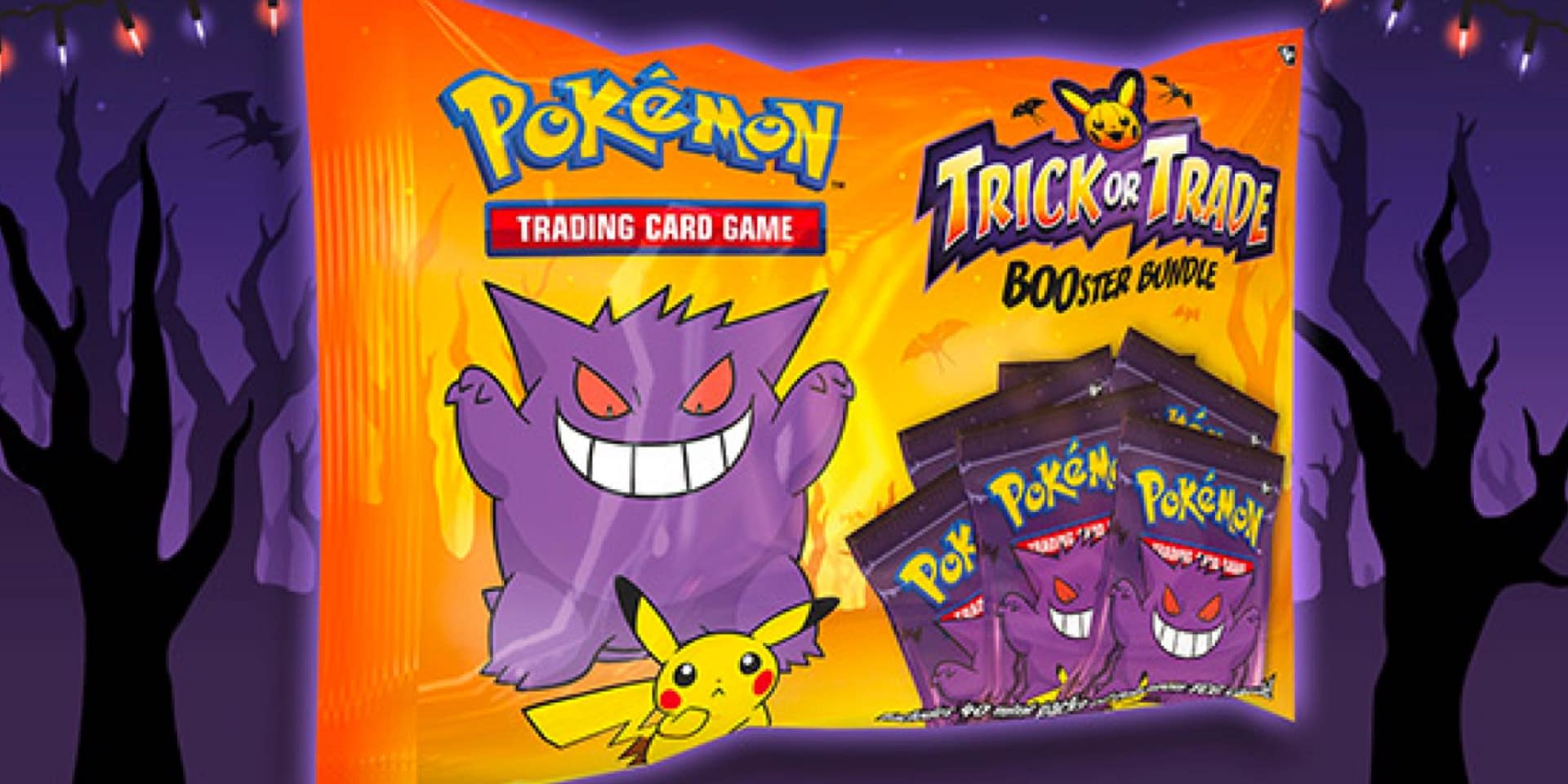 The Pokémon TCG Trick Or Trade BOOster Packs Product Hits Shelves