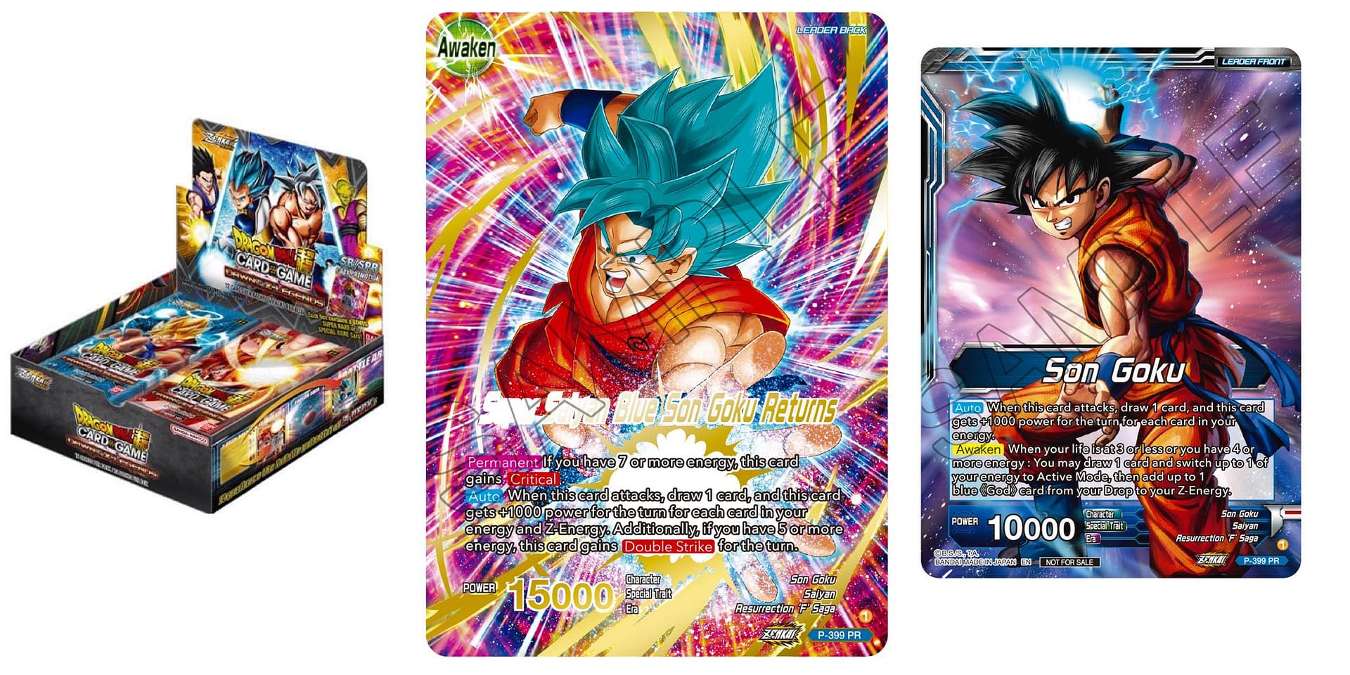 Buy Dragon Ball Super Card Game Dawn of the Z-legends Booster Pack