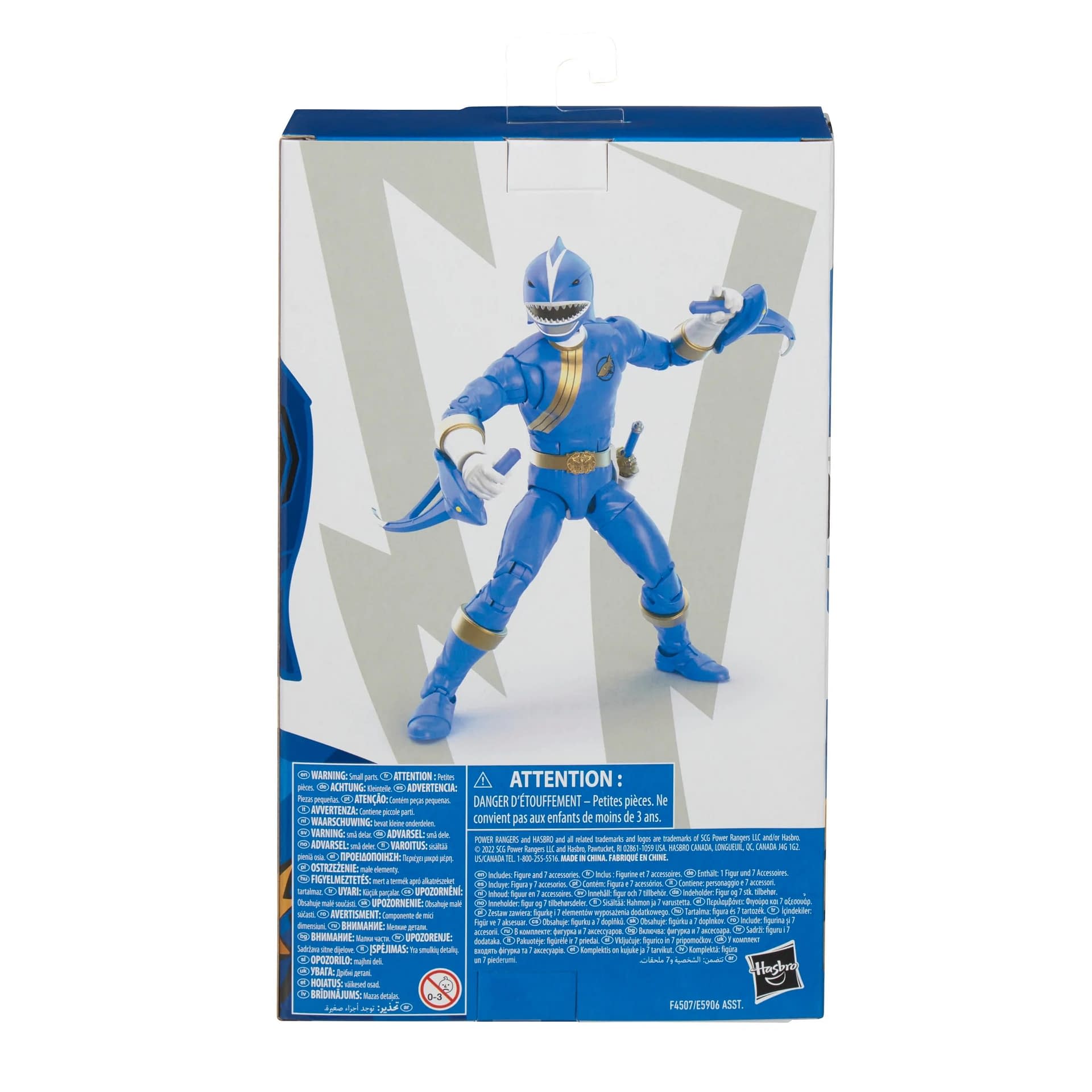 Hasbro Debuts New Power Rangers Figure with Blue Wild Force Ranger