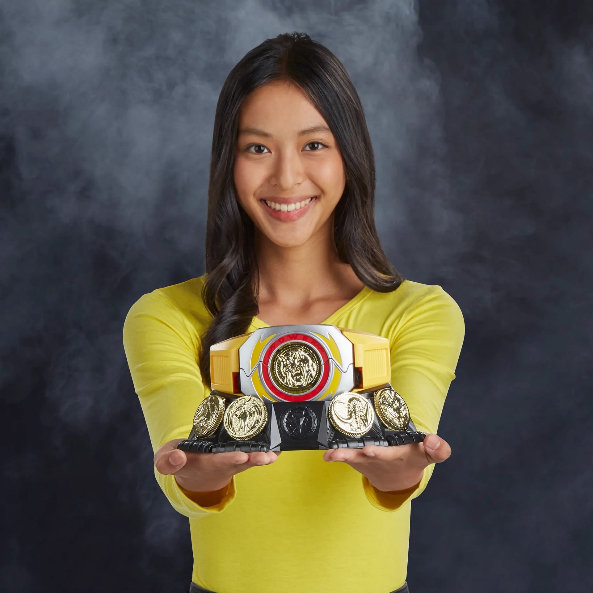 Mighty Morphin' Power Rangers Yellow Morpher Debuts from Hasbro