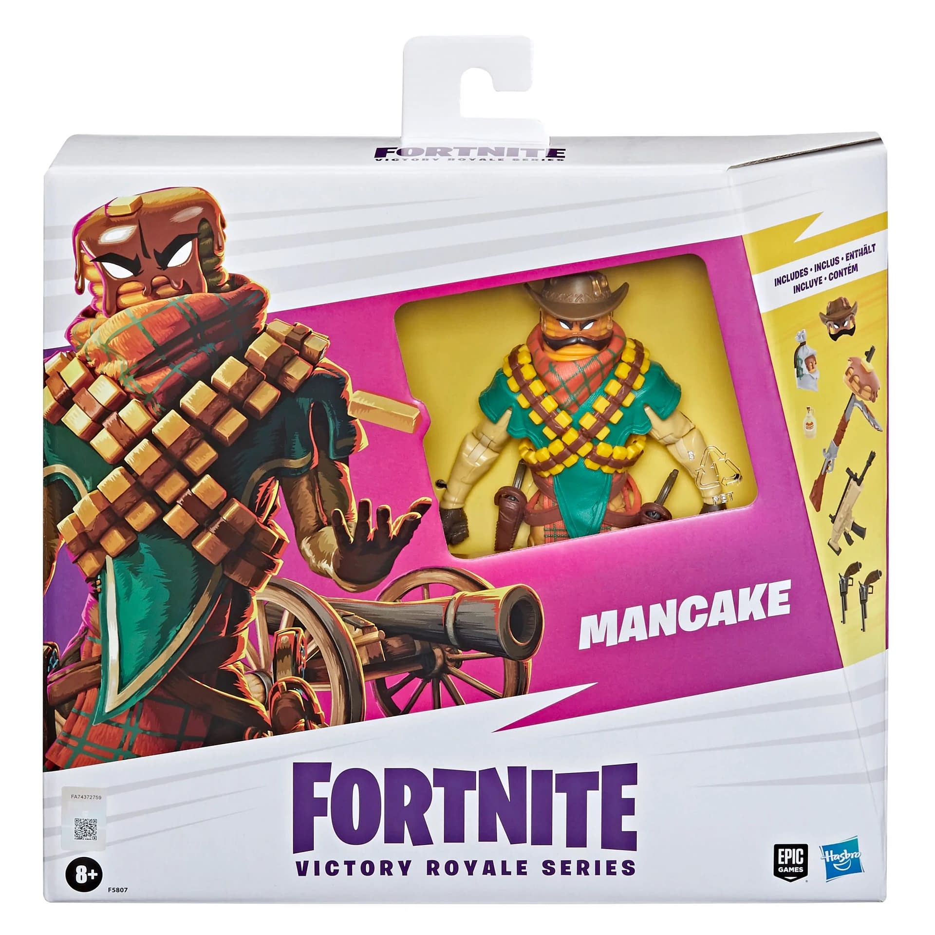 Hasbro Gets Sticky and Sweet with Awesome Fortnite Mancake Figure